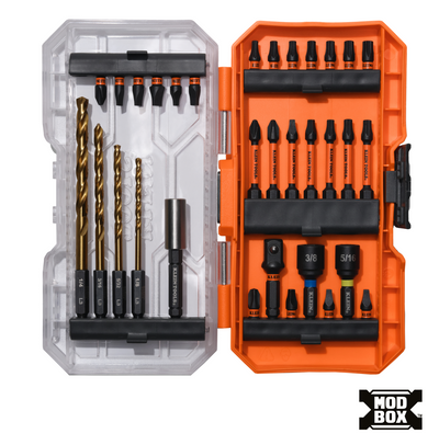 33811 Drill and Driver Bit Set, 32-Piece