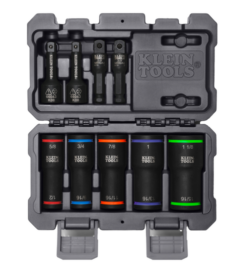 66055 2-in-1 Impact Flip Socket Set, 5-Piece