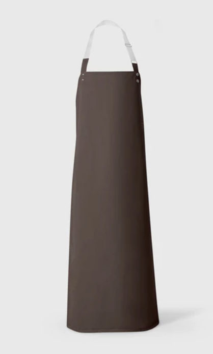 PVC CHEMICAL APRON BROWN