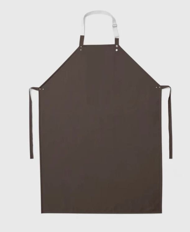 PVC CHEMICAL APRON BROWN