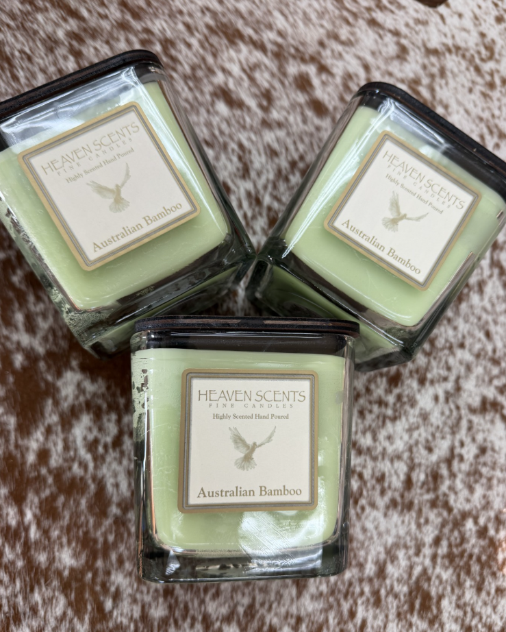 LARGE CANDLE-AUSTRALIAN BAMBOO