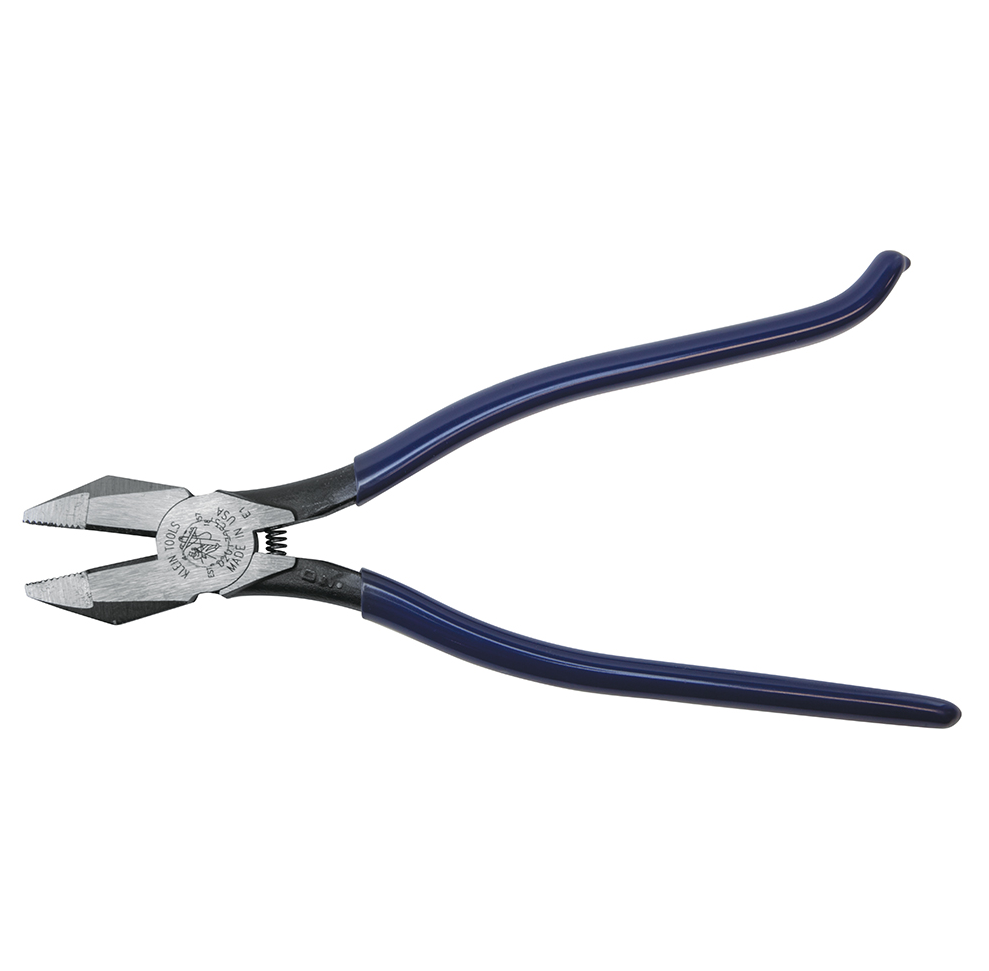 D201-7CST - Ironworker's Pliers, 9-Inch with Spring