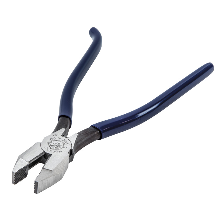 D201-7CST - Ironworker's Pliers, 9-Inch with Spring