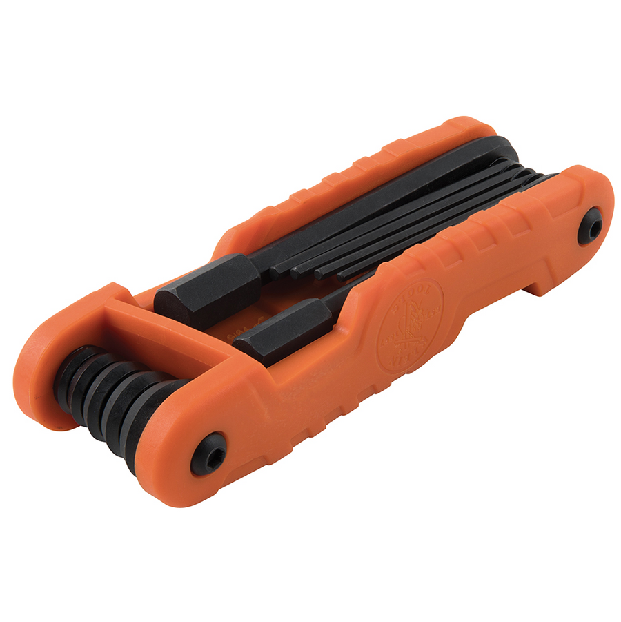 70550 - Pro Folding Hex Key Set, 11-Key, SAE Sizes