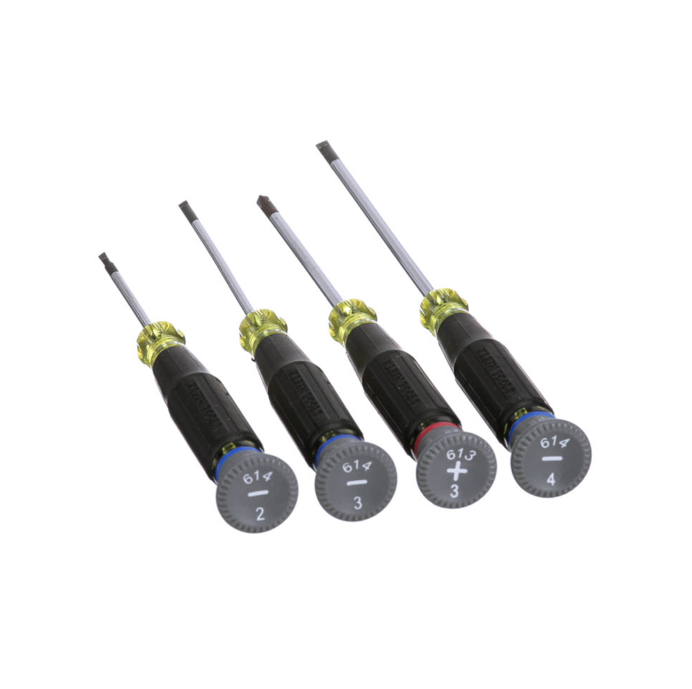 85613 - Screwdriver Set, Electronics Slotted and Phillips, 4-Piece