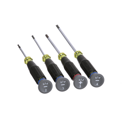 85613 - Screwdriver Set, Electronics Slotted and Phillips, 4-Piece