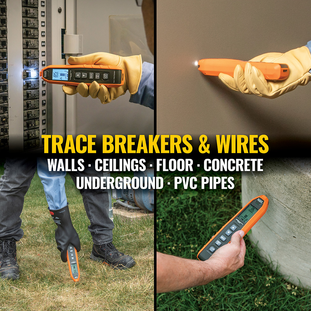 ET450 - Advanced Electrical Circuit Breaker Finder and Wire Tracer Kit and Case