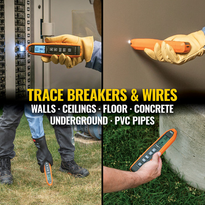 ET450 - Advanced Electrical Circuit Breaker Finder and Wire Tracer Kit and Case