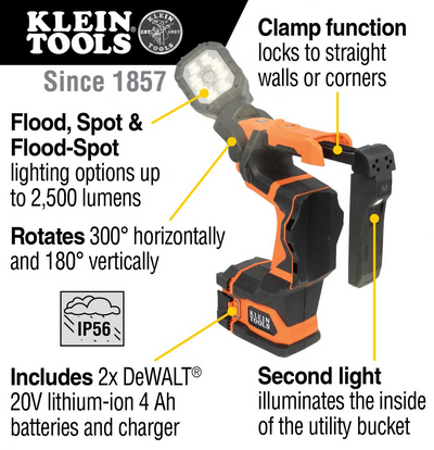 BAT20-UBL-UTILITY BUCKET LIGHT-KLEIN TOOLS