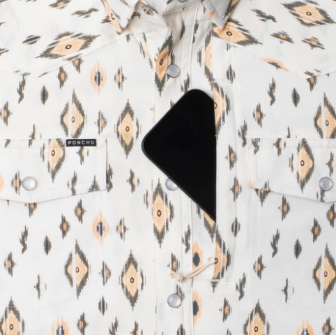 PONCHO - THE DIAMOND BACK