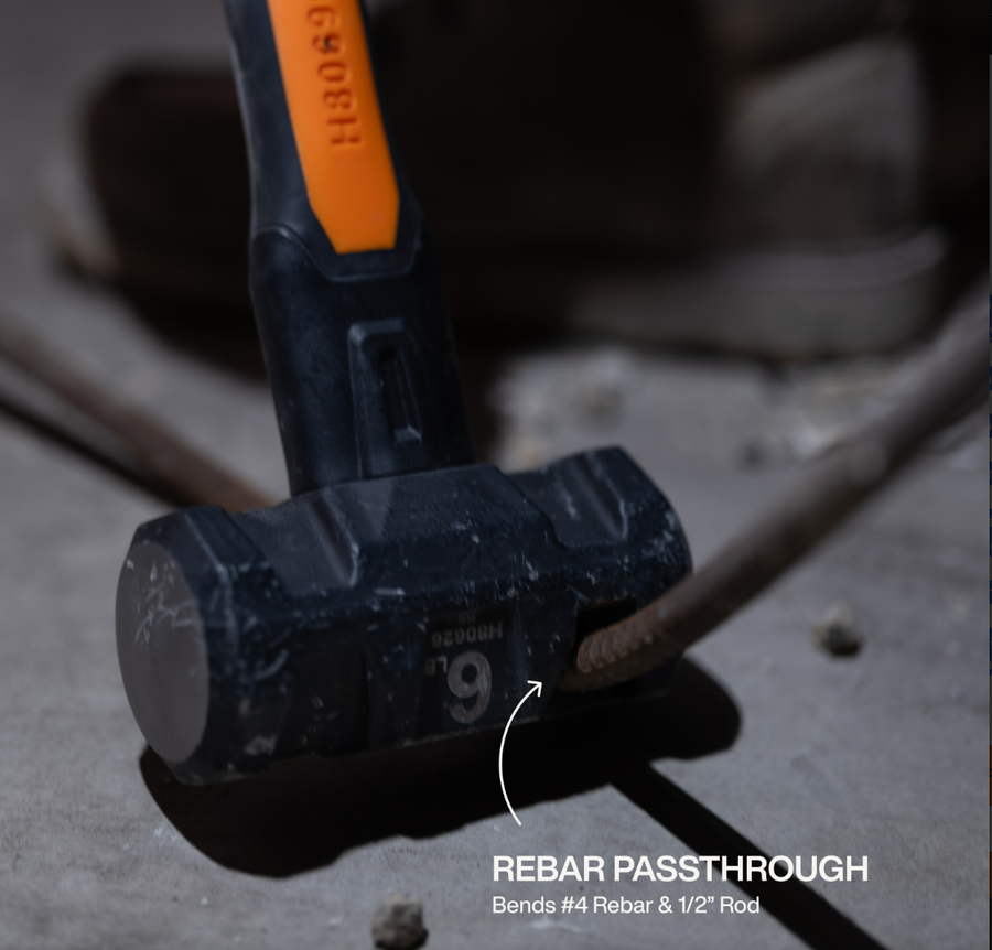 H80626 Fiberglass Handle Hammer, 6-Pound