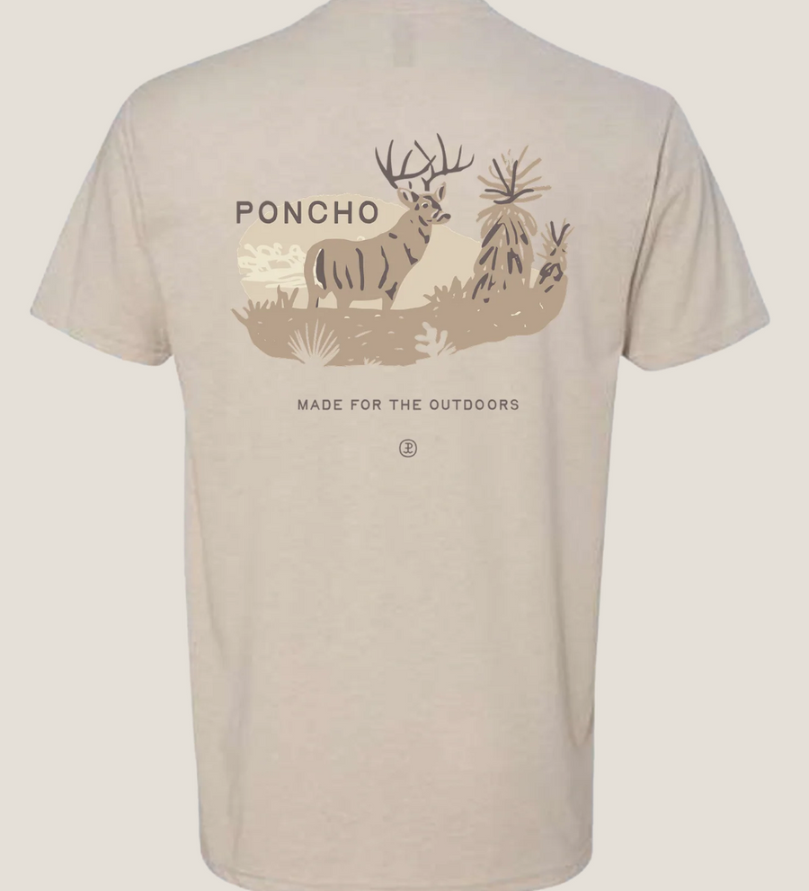 PONCHO-The Big Buck T-Shirt
