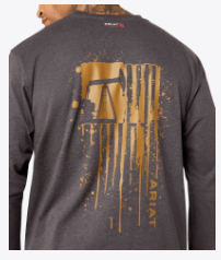 10079093 - MNS FR Air Rig Life Flag Long Sleeve T-Shirt