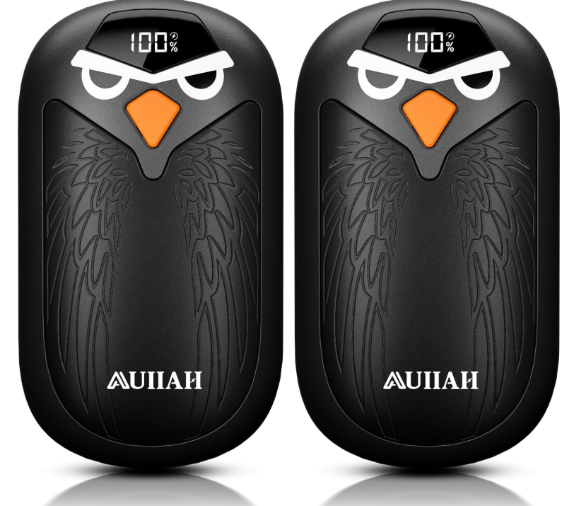Hand Warmers Rechargeable 2 Pack with LED Display