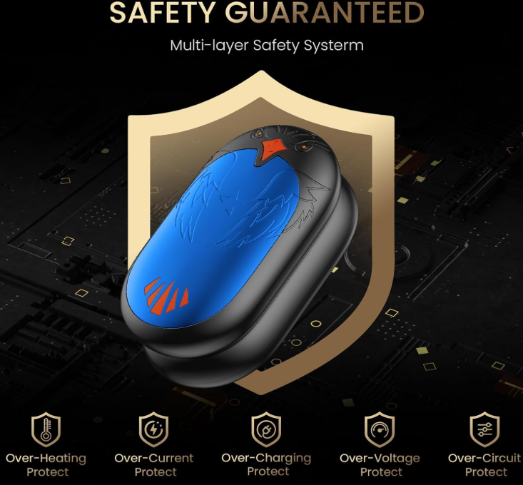 Magnetic Hand Warmers Rechargeable 2 Pack