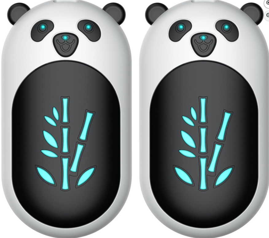 Hand Warmers Rechargeable, 6000mAh Electric Hand Warmer Reusable, 20Hrs Long Heating, Portable Pocket Heater