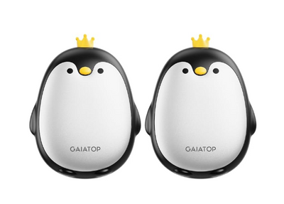Gaiatop Magnetic Hand Warmers Rechargeable 2 Pack, Pocket Penguin 3 Heat Levels, Reusable Portable Electric Heater