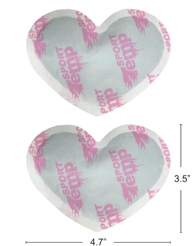 Heart Shape Hand Warmers - Up to 12 Hours of Heat, Super Long Lasting - Easy, All Natural - Air Activated, for Body & Hands - Odorless Hot Hand Warmer - Sport Temp
