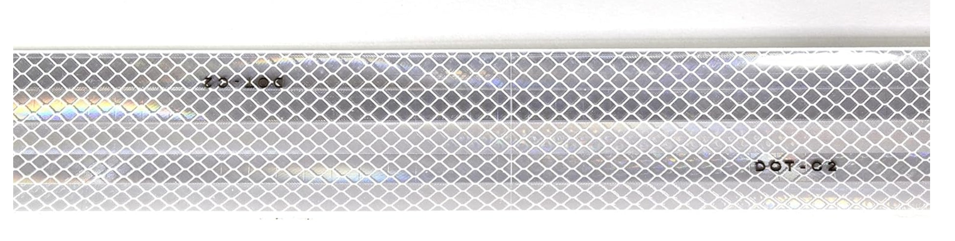 DOT TAPE- WHITE STRIPS 2" x 12" 10PACK
