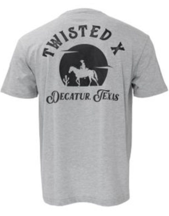 Twisted X Grey Horse T-Shirt