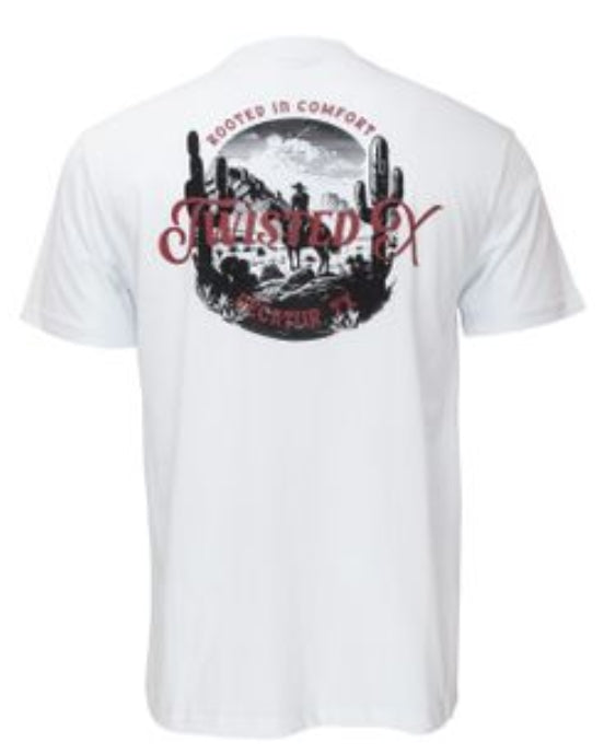 Twisted X White Horse T-Shirt