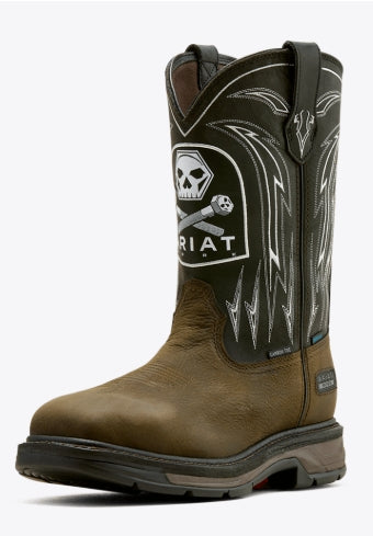 10074207-WorkHog XT Bolt Skull Waterproof Wide Square Toe Carbon Toe