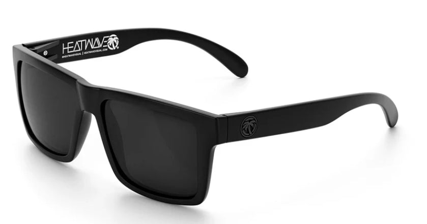 XL VISE Z87 Sunglasses Black Frame: Black Lens