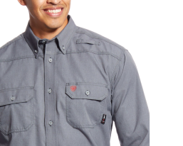 10025429 FEATHERLIGHT GUNMETAL WRK SHRT