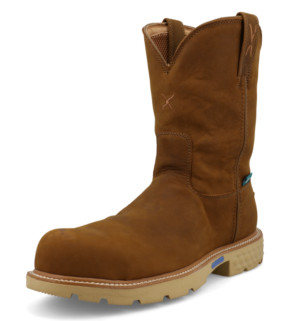 MXCNW05-10" Work Boot Distressed Saddle