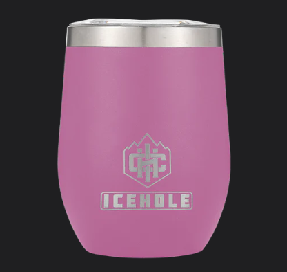 ICEHOLE WINE TUMBLER 12oz