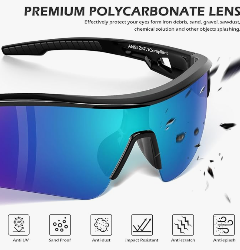 OXG Z87 SAFETY GLASSES