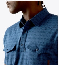 ARIAT Retro Western Snap Polo- 10071407
