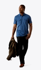 ARIAT Retro Western Snap Polo- 10071407