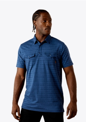 ARIAT Retro Western Snap Polo- 10071407