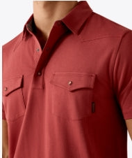 ARIAT Retro Western Snap Polo-10071408