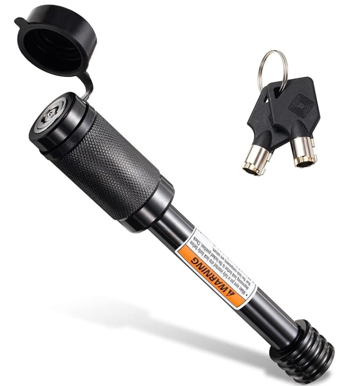 Trailer Hitch Receiver Pin Lock