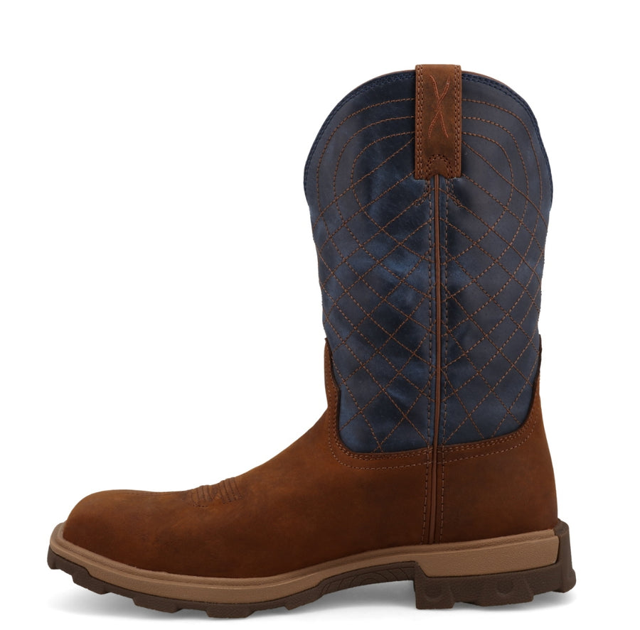 MULN004-11" UltraLite X Work Boot Mocha & Denim