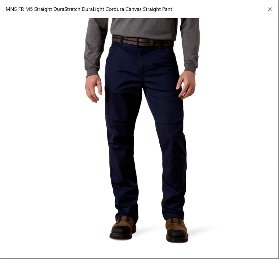 MNS FR M5 Straight DuraStretch DuraLight Cordura Canvas Straight Pant