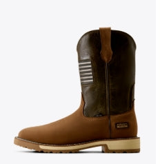 10080468- Activator Patriot Wide Square Toe Steel Toe Work Boot