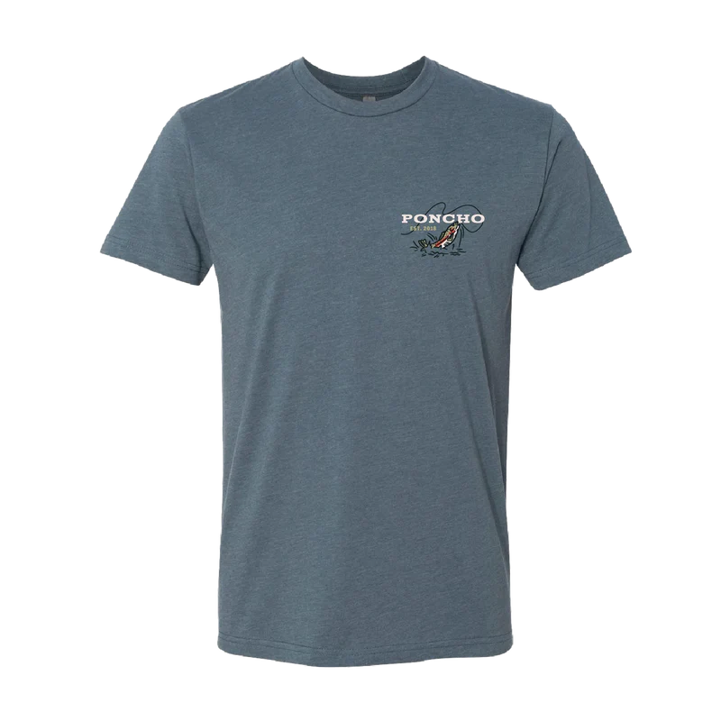 PONCHO- The Set The Hook T-Shirt