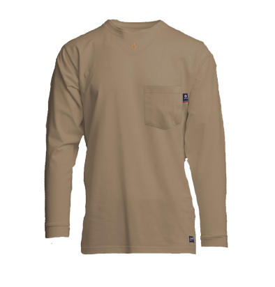 LAPCO 6OZ. KHAKI FR SHIRT