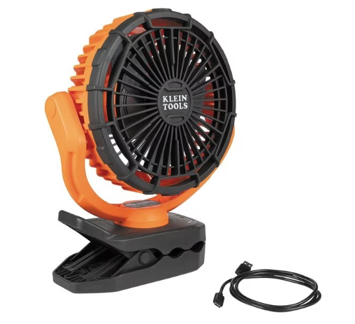 RECHARGABLE CLAMP FAN